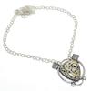 Dalmation Jasper Gemstone 925 Sterling Silver Gift Jewelry Necklace 18"