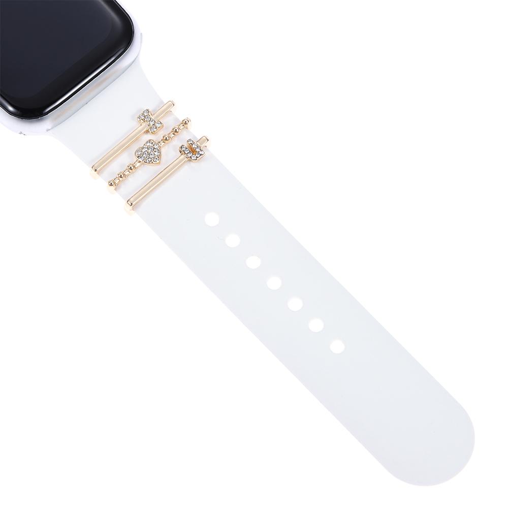 Креативный бриллиантовый браслет, ремешок для часов, украшение, декоративное кольцо, ремешок, аксессуары, подвески для наручных ремней