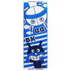 Kusubashi Mon Ori Face Jacquard Slim Baikinman 28 X 80 Towel, Towel, "Let's Go! Anpanman" Towel, & Dadandan, Blue, Approx. Cm, A-89231-31-B