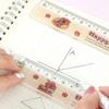 Cartoon Cute Capybara Ruler Straightedge Protractor Multifunctional Portable Measuring Tools Students School Office Supplies