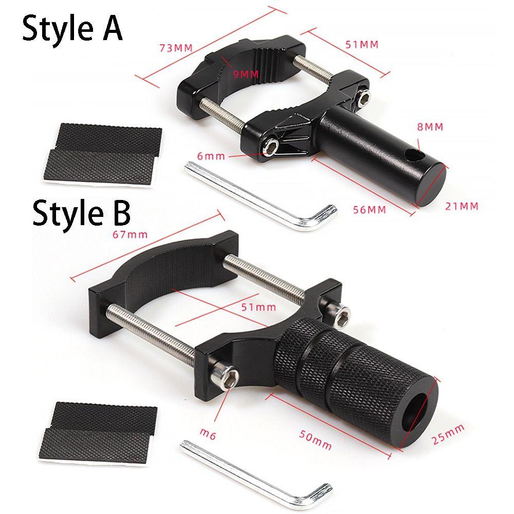 Aluminium Zinc Zinc Alloy Headlight Clamps Adjustable Bumper Headlight Bracket For Motorcycle Bumper