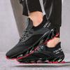 New Style Men 'S Shoes ,Knife -Edge Flying Woven Sports Shoes ,Breathable Running Shoes ,Men 'S Trendy Sports Large Size