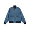 Levis Patchwork Large Pocket Raglan Casual Denim Jacket Men Jackets Blue A1940-0000