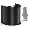 IXTECH Microphone Pop Filter Mic Pop Screen with Metal Mesh and Foam Filter Handheld Microphone Windscreen Cover Pop Shield Noise Shield Microphone