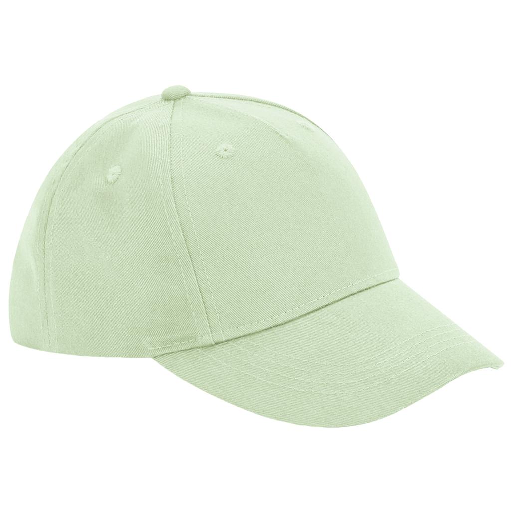 Beechfield Childrens/Kids Organic Cotton 5 Panel Baseball Cap