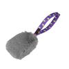 Dog Toy Faux Fur Pocket Squeaky Purple Pull Toy with Whistle Genuine Product Tug-E-Nuff 10445-PP
