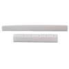 Yibuy White Cow Bone Bridge Saddle and Nut for 6-String Classical Guitars DJ01+DJ02