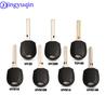 Jingyuqin Transponder Key Blank For Hyundai Accent I30 IX35 Sonata NF Elantra Tucson Verna Kia Car Key Shell Case
