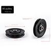 Fitness Equipment Parts Nylon Pulley Cable Machine Part Nylon Bearing Durable Pulley Wheel