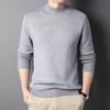 Men's Cashmere Sweater Half Men Sweaters Pullovers Youth Slim Knitwear Man Sweater