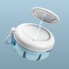 Yousheng Retainer Case with Mirror Portable Soaking Denture Bath Box with Strainer Basket Invisible Brace Mouth Guard Dental Aligner Container Holder