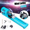 150W 12V-24V Cnc Mini Beads Machine Miniature Lathe DIY Woodworking Lathe Grinding Polishing Beads Drill Rotary Tool Set