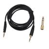 Headphone Cable Fit for EAH DJ1200 Headset 3.5mm To 6.5mm Stereo Replacement Cord Line 2m