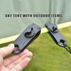 Tarpaulin Clip Tent Canopy Clip Buckle Outdoor Wind Rope Clamps Reusable Awning Clamp Camping