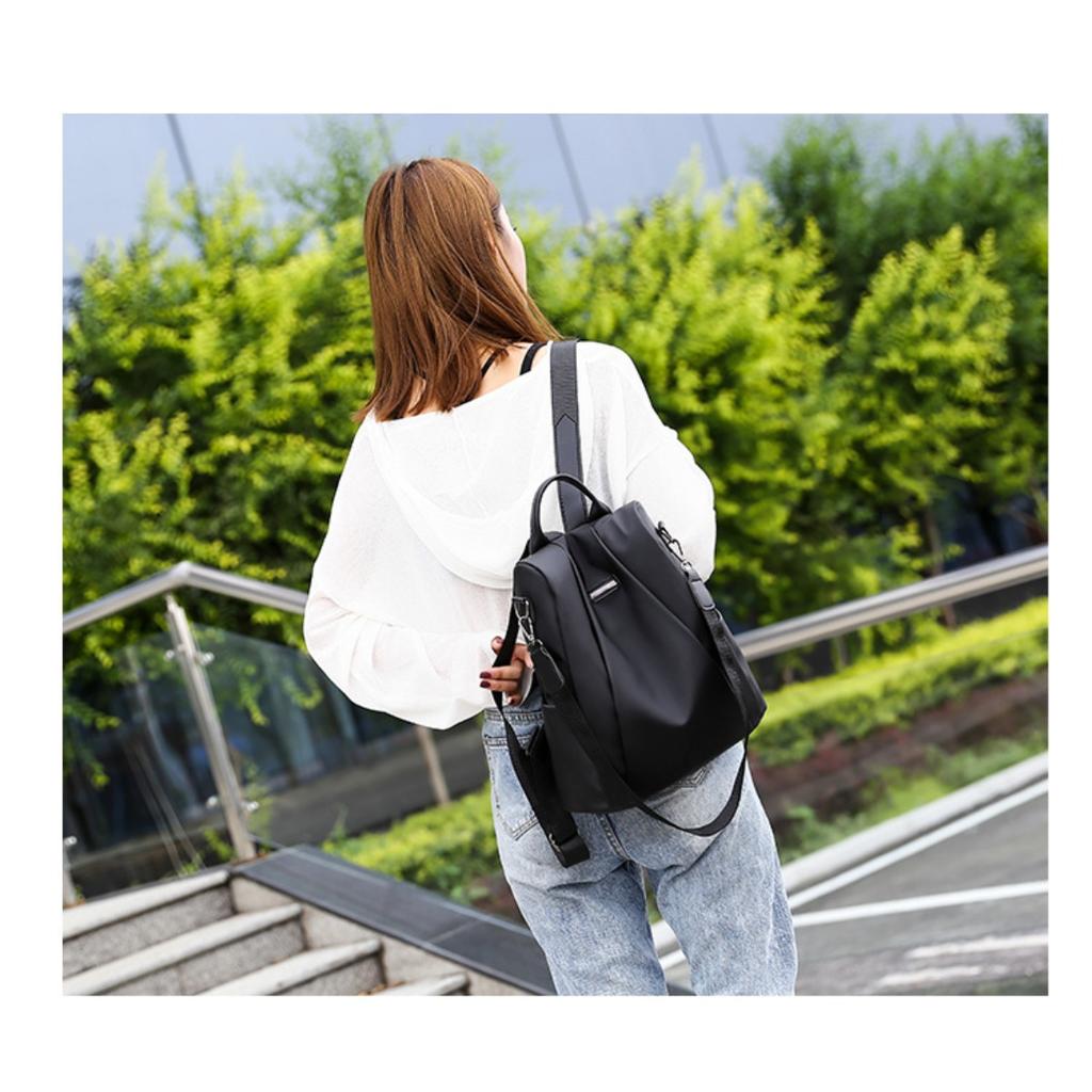 Lightweight and Anti-theft Classic Backpack with Adjustable Shoulder Straps, Suitable for Outdoor, Travel,Multifunctional Zipper Women's Work Backpack