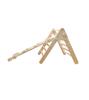 Toddler Wooden Indoor Slide 2 In 1 Climbing Frame Ladder Kids Wooden Activity & Movement Toys Gym for Children Home Playground Lama Wood