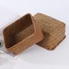 Decor Cosmetic Storage Container Woven Seagrass Storage Baskets Straw Rattan Basket Picnic Basket