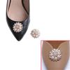 1Pc Shoe Clips Faux Pearl  Metal Bridal Prom Shoes Buckle Decoration