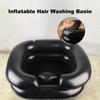 Hair Washing Tub Portable Inflatable Shampoo Basin Shampoo Sink for Bedridden/Injured With 1M Drain Tube Elderly Medical Care