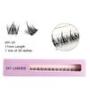 Lazy Trilogy False Eyelashes Diy Fairy Hair Self-Grafting Segmented Eyelashes Fishtail Natural Eyelashes