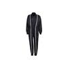 X Stella McCartney Color Block Casual Sports Long Sleeve Jumpsuit Women Jumpsuit Black HB6065