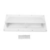 Rv Range Hood Vent White Weather Proof Stove Bathroom Exhaust Vent Cover for Trailer Camper