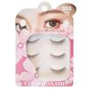 CLEAREYELASH False Eyelashes Natural 3D 3D False Eyelashes Method 3 Pairs (S03 Brown)