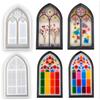 Church Window Crystal Epoxy Resin Mold Cabinet Storage Box Silicone Mould for Jewelry Display Holder Tray DIY Dish Mold