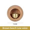 Entrance Wireless Doorbell Shopkeeper's Bell Wind Bell Door Opening Wooden Clock Reminder for Home Small Bell Decorations