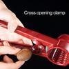 Useful with Non-Slip Handle Safe Nutcracker Tool Locking Walnut Cracker for Home