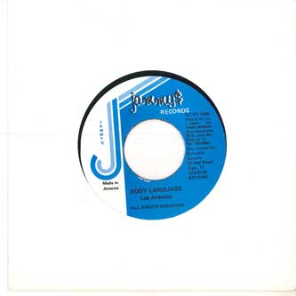 7inch Record LEE ANTONIO - Body Language NONE JAMMYS 1995 Jamaica Reggae, Ska & Dub Used