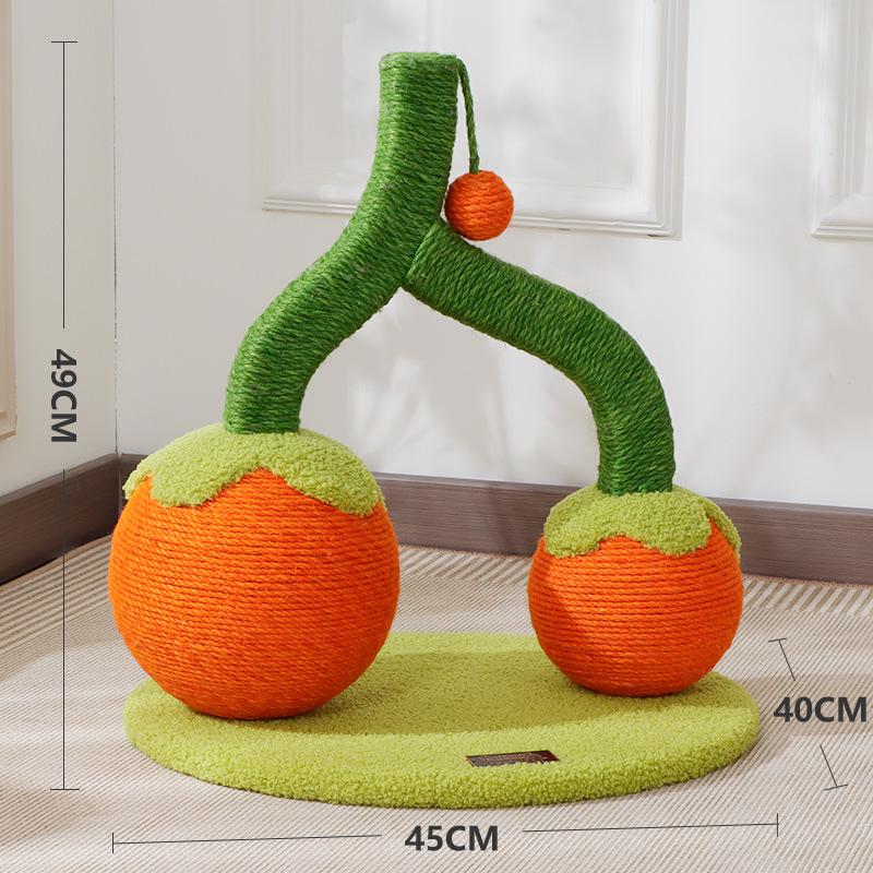 Compact Cross-Border Cat Climbing Frame: Large Cat Tree with Integrated Cat Nest, Space-Saving Design, Foreign Style