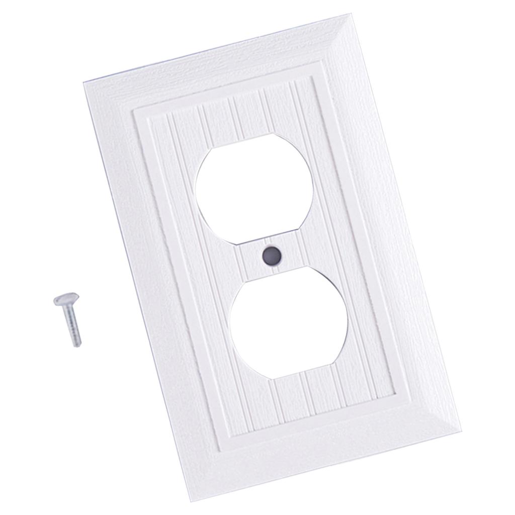 Electric Socket Plug Covers Electrical Receptacle Wall Plate Faceplates Covers Light Switches Socket Cover Enduring