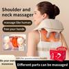 Electric Neck And Back Massager Wireless Neck And Shoulder Kneading Massage Pillow Cervical Back Muscle Relaxing Massage Shawl