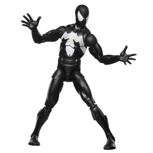 Hasbro Marvel Legends Series Spider-Man, Retro Marvel Comics Secret Wars Collectible 6-Inch Action Figure with Shield (G0779) Authentic