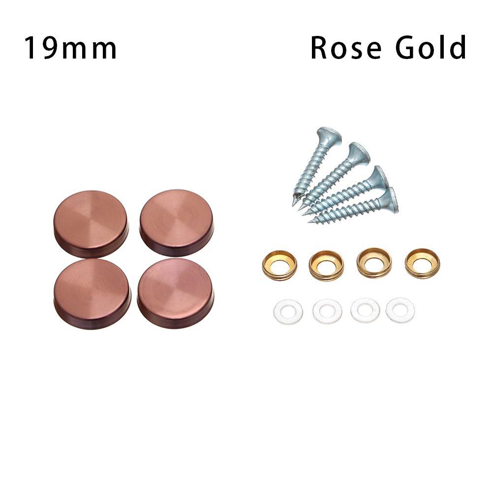 Hardware Decoration Screw Covers Mirror Fasteners Screws Decorative Cap Mirror Fixing Nails