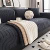 Thicken Velvet Sofa Covers Non Slip Sofa Mat Winter Warm Couch Slipcovers for Living Room French Style Solid Color Sofa Towel