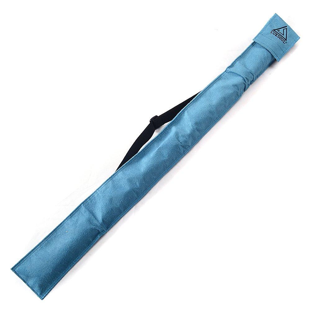 CUESOUL ROCKIN Series 21oz Maple Cue Stick Set Joint Protector Towel 1 Cue Carry Bag 57" + + + (G406)