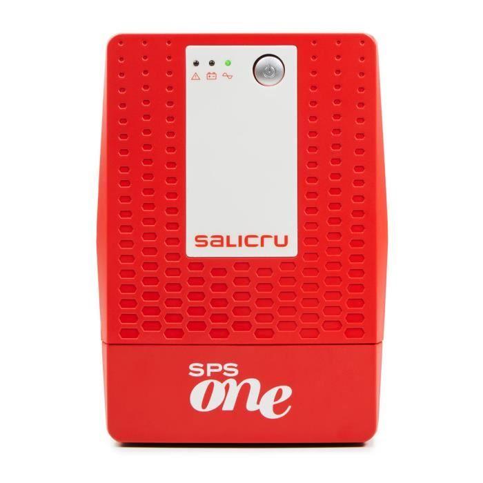 Onduleur - SALICRU - SPS 1100 ONE S - 1100VA - 4 Prises Shuko/FR - USB - Garantie 3 Ans