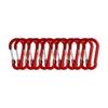 12PCS Carabiner Clip Set Tourist Small Hooks Outdoor Fishing Camping Cycling Hiking Multi Tool Keychain Buckle Karabiners