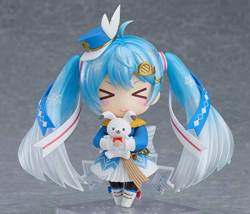 Good Smile Company Nendoroid Character Vocal Series 01 Hatsune Miku Snow Miku Snow Parade Painted Movable Figure Ver. Non-scale ABS&PVC