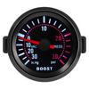 52mm Car Gauge Smoke Len Tachometer RPM Turbo Boost Gauge Bar PSI Vacuum Water Temp Meter Oil Pressure Gauge For 12V Gasoline
