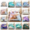 Fashion Home Bedding Quilt Cover Bedroom Home Quilt Cover Pillowcase 3D Printed Animal Quilt Cover Set Deer Motif Bedroom Bedding