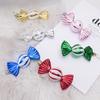 4 Pcs Christmas Candy Decorations Glitter Hanging Candy Ornaments Brightly Colored Candy Pendant for Xmas Tree Party Decor