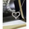 Exquisite Love Cervical Chain Short Collarbone Chain Japanese and Korean Version Simple Jewelry Collar Decorative Necklace for Women