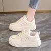 Board Shoes Women's New Popular Spring White Shoes Platform Niche Bread Shoes Casual Sports Shoes In 2024