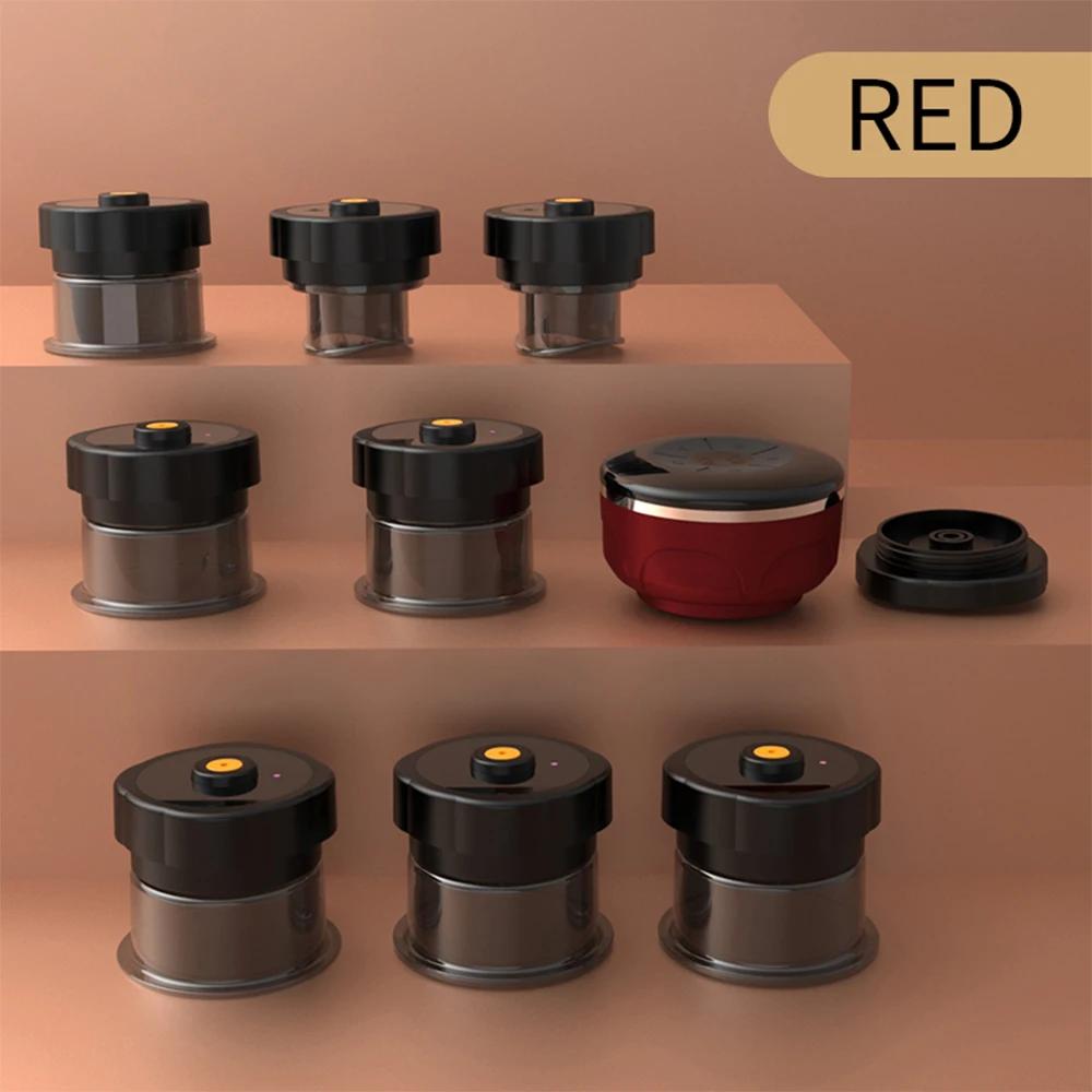 8 Cups Electric Cupping Massager Gua Sha Vacuum Suction Cups Ems Anti Cellulite Magnet Therapy Scraping Fat Burner Body Massager