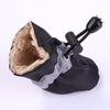 4 Pcs/lot Waterproof Dog Shoes with Cashmere Warm Inner, Anti-slip Shoes for Small Dog Rain Snow
