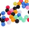 100 шт разноцветные круглые полиэтиленовые пластиковые двойные жемчужные дрели для рыбалки, крестовые бусины, плавающие шарики