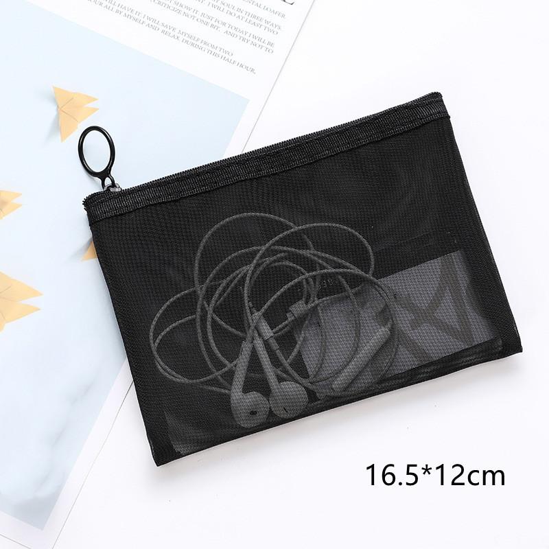 1PC Travel Cosmetic Bag Zipper Makeup Case Organizer Storage Pouch Toiletry Beauty Wash Kit Bags